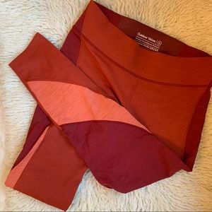 🌶️ OUTDOOR VOICES TechSweat Zoom Legging | Size XL | Red/Orange | Like New 🌶️